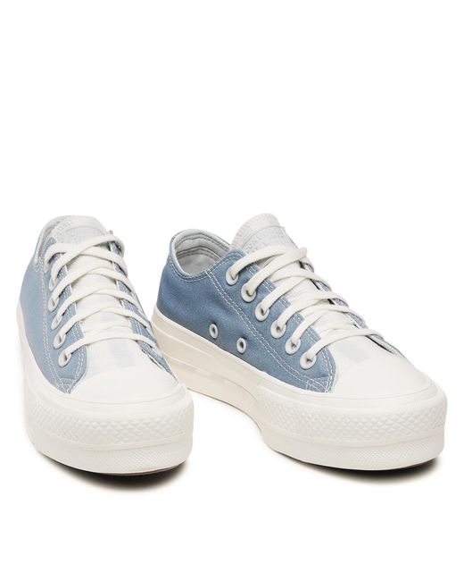 Converse Blue Sneakers aus stoff ctas lift ox 572710c