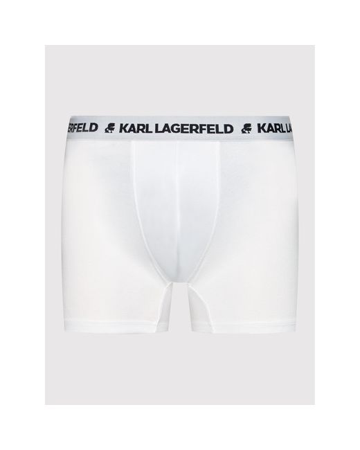 Karl Lagerfeld 3Er-Set Boxershorts Logo Trunks 211M2102 Weiß in White für Herren