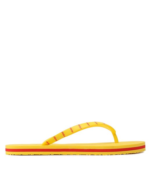 Tommy Hilfiger Zehentrenner essential beach sandal fw0fw07141 yellow zgs