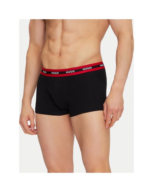 HUGO 3Er-Set Boxershorts 50492375 Regular Fit in Black für Herren
