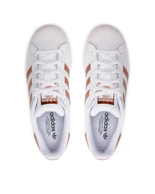 Adidas White Sneakers Superstar W Fx7484 Weiß