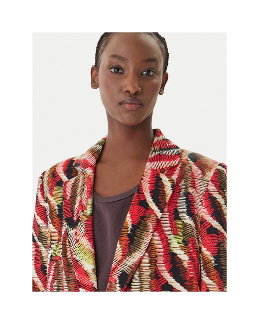 Lola Casademunt Red Sakko M2 Concrete Jungle Ms2602013 Regular Fit