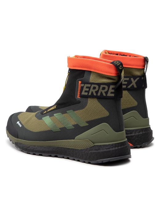 Adidas Trekkingschuhe Terrex Free Hiker C.Rdy Gtx Gore-Tex Gy6757 Grün in Brown für Herren