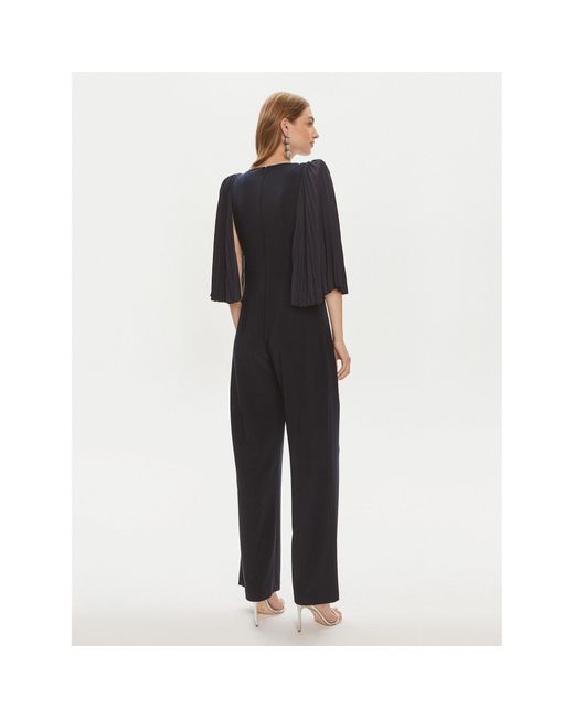 Joseph Ribkoff Blue Jumpsuit 241782 Regular Fit