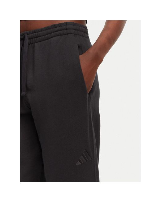 Adidas Black Jogginghose All Szn French Terry Ix3810 Loose Fit