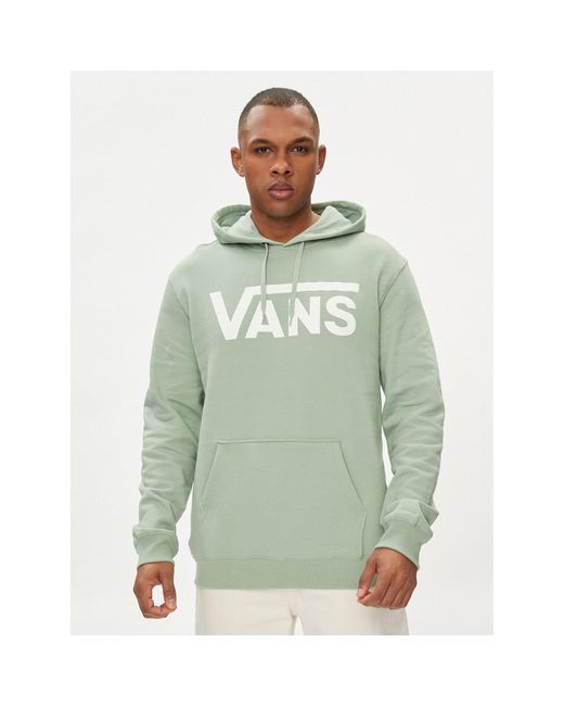 Vans Sweatshirt Mn Classic Po Hoodie Ii Vn0A456B Grün Regular Fit in Green für Herren