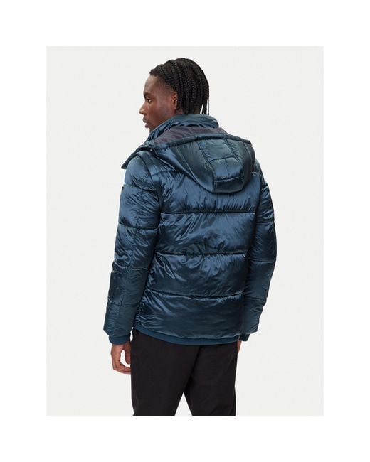 Guess Winterjacke M5Bl2L Wgzf2 Regular Fit in Blue für Herren