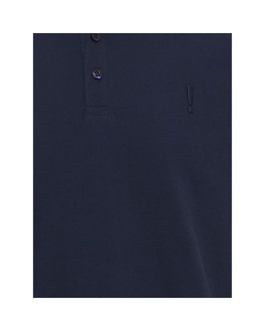 Solid Polohemd 21106488 Regular Fit in Blue für Herren