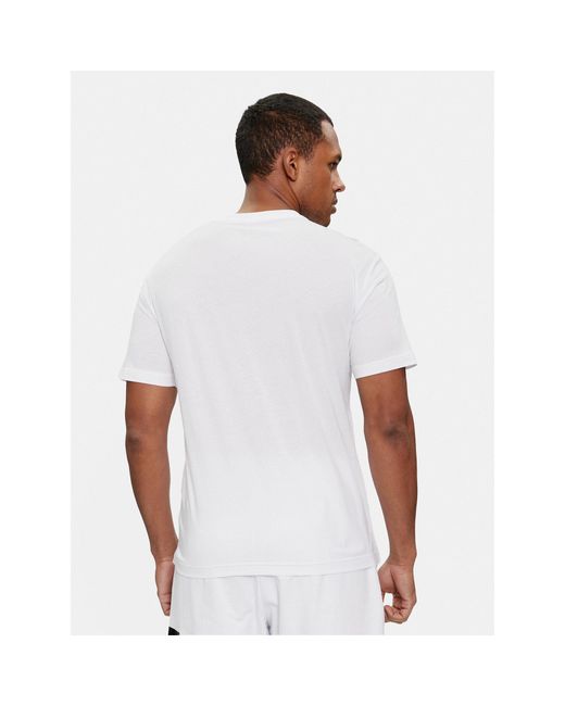 EA7 T-Shirt 3Dpt81 Pjm9Z 1100 Weiß Regular Fit in White für Herren