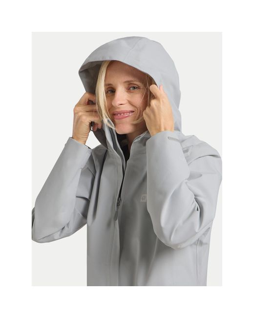 Jack Wolfskin Gray Outdoor-Jacke Trailtime 2L A63902 Regular Fit