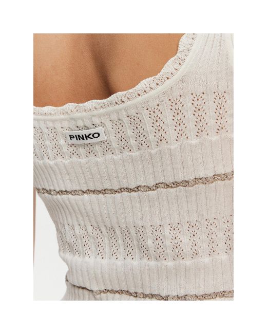 Pinko Blue Top 104736 A2Fc Regular Fit