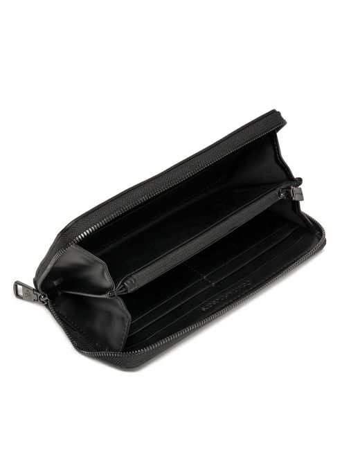 Calvin Klein Große Damen Geldbörse Minimal Monogram Zip K60K612266  