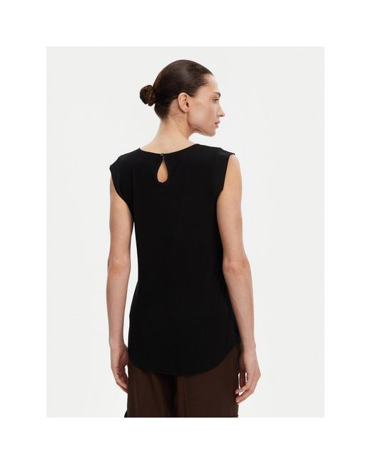 French Connection Black Bluse 762Za Regular Fit