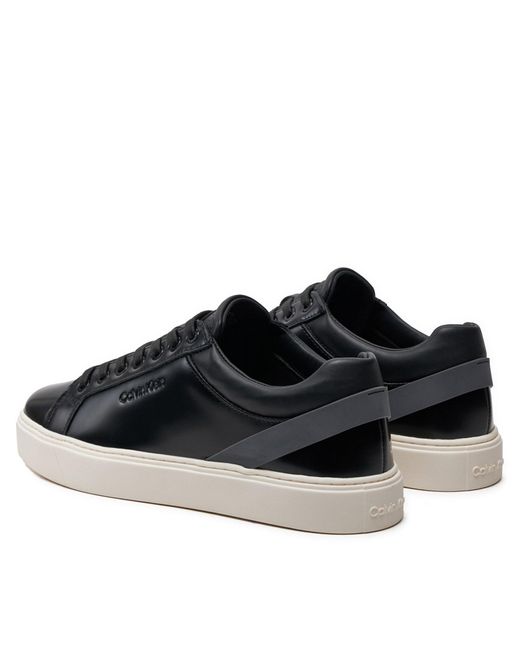 Calvin Klein Sneakers Low Top Lace Up Archive Stripe Hm0Hm01463 in Black für Herren