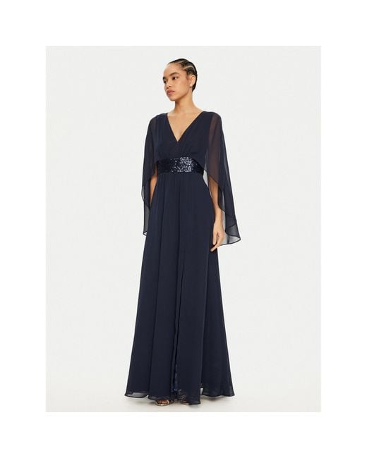 Swing Blue Abendkleid 5Ai10300 Regular Fit