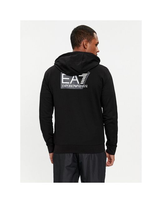 EA7 Sweatshirt 3Dpm53 Pj05Z 1200 Regular Fit in Black für Herren