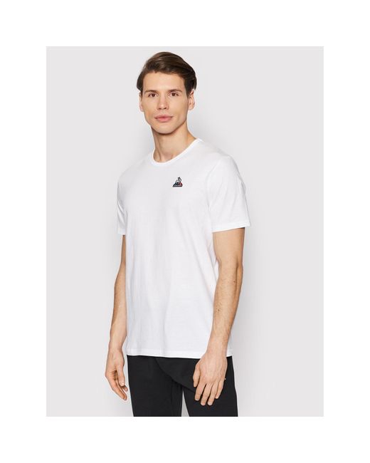 Le Coq Sportif T-Shirt 2120202 Weiß Regular Fit in White für Herren