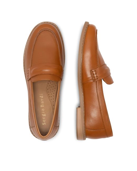 Sergio Bardi Brown Slipper Wi32-D1070-02Sb