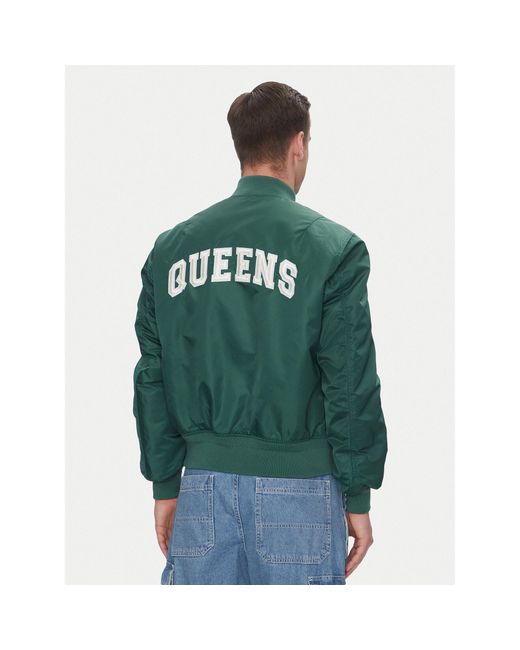 Schott Nyc Bomberjacke Sporting Oversize in Green für Herren