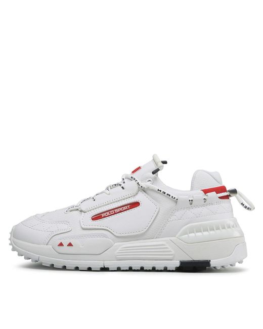 Polo Ralph Lauren Sneakers ps200-sk-ltl 809841218001 wh/nv/rd in White für Herren