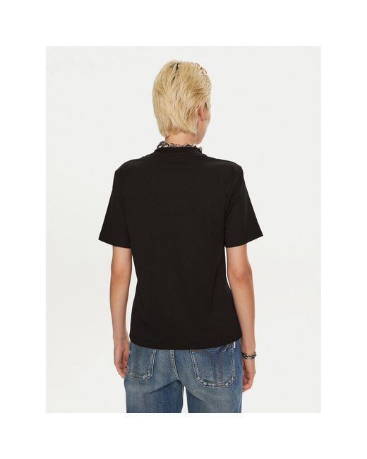 Miss Sixty Black T-Shirt 6L3Sj3780000 Regular Fit