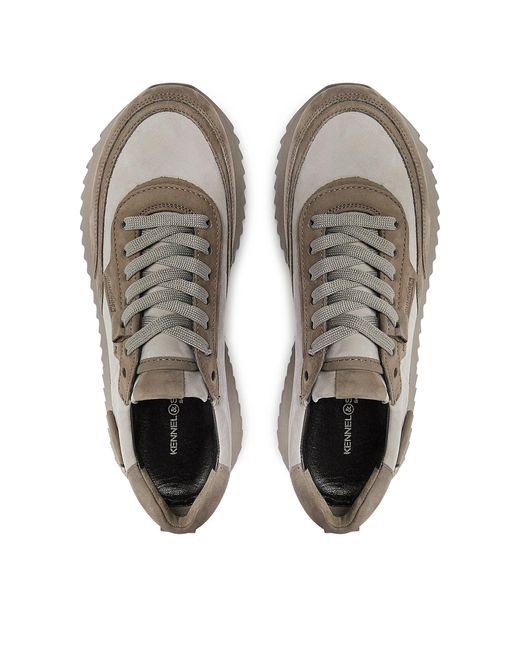 Kennel & Schmenger Gray Sneakers flash 21-19500.656 grap/kie/gr ska