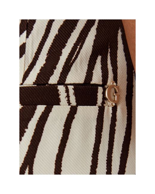 Guess Brown Stoffhose W6Gb19 W1972 Regular Fit