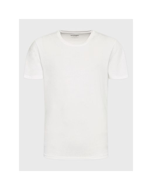 Wrangler 2Er-Set T-Shirts W7G9Dhx37 112321465 Regular Fit in White für Herren