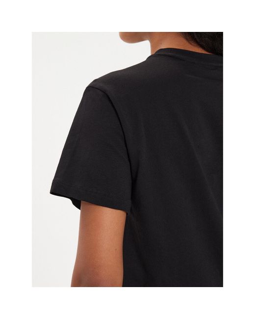 Fila Black T-Shirt Faw0698 Regular Fit