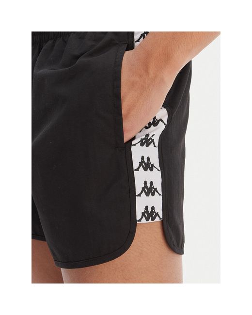 Kappa Badeshorts Banda Cali 304S6G0 Regular Fit in Black für Herren