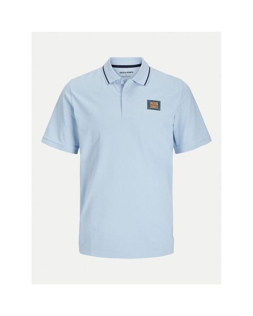 Jack & Jones Poloshirt Hudson 12269238 Regular Fit in Blue für Herren