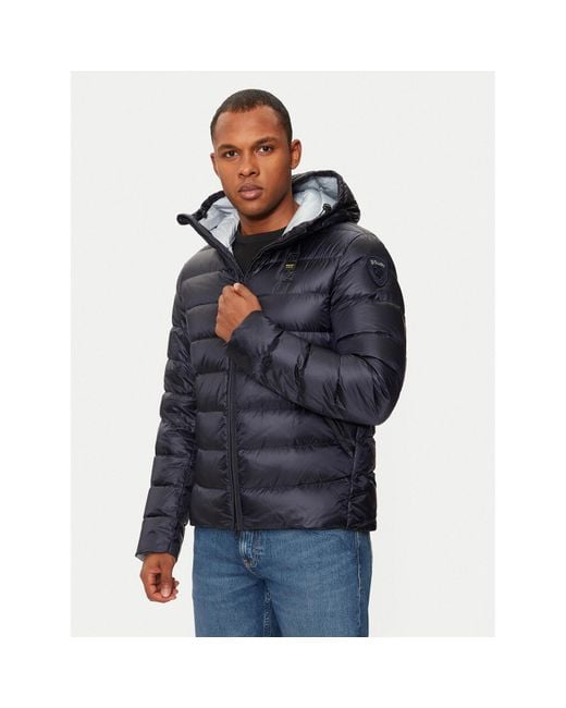 Blauer Daunenjacke 24Wbluc03023 888Lu Regular Fit in Blue für Herren