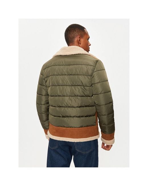 Bomboogie Lederjacke Jmmilkpgst4 Regular Fit in Blue für Herren