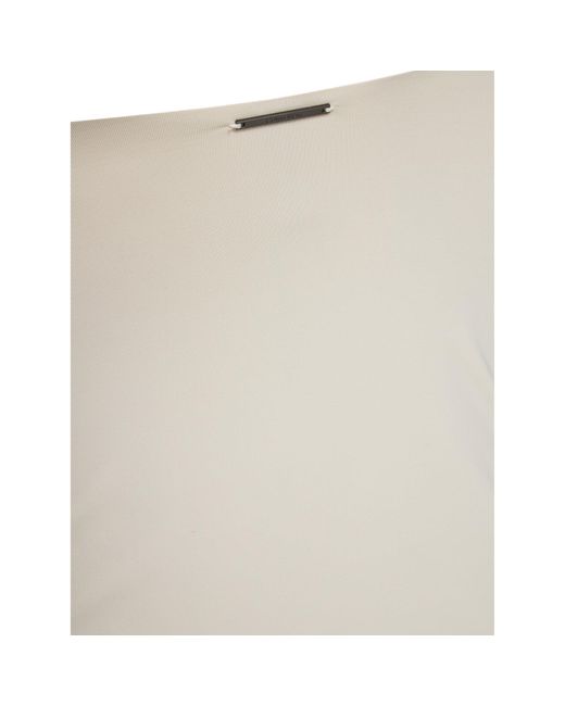 Calvin Klein White Badeanzug Kw0Kw02709