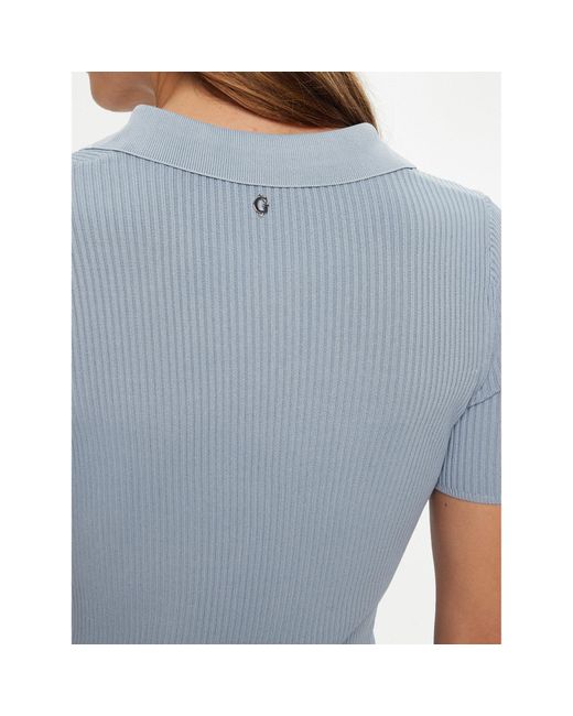 Guess Blue Pullover W5Rr25 Z2U00 Regular Fit