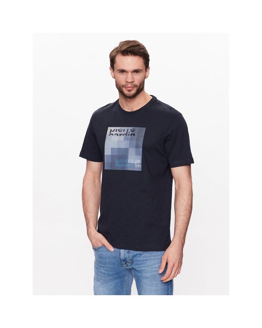 Pierre Cardin T-Shirt C5 20840/000/2059 Regular Fit in Blue für Herren