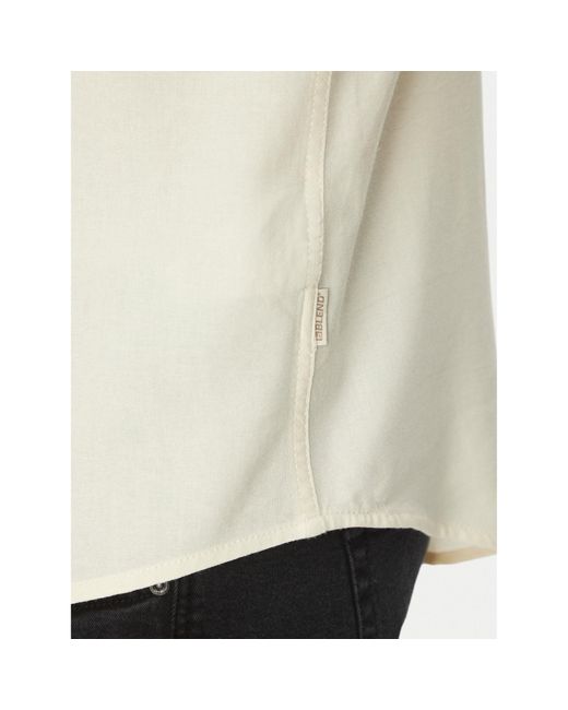 Blend Hemd 20717859 Regular Fit in White für Herren