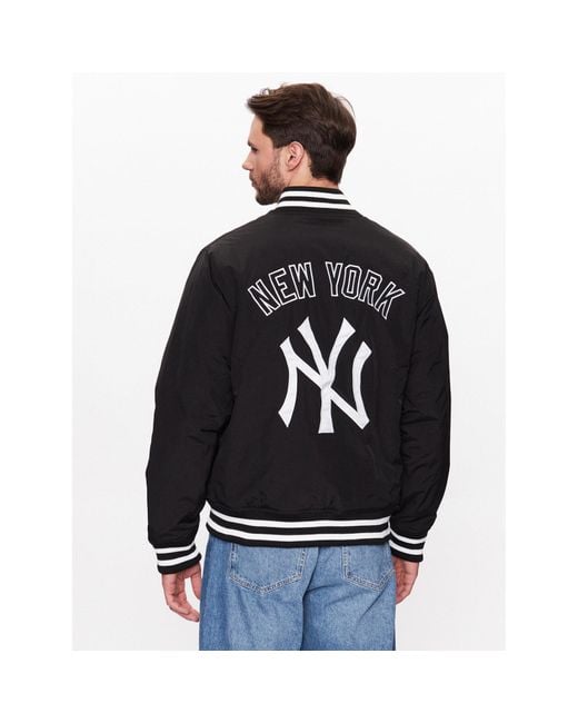 KTZ Bomberjacke New York Yankees Mlb Team Logo 60332171 Regular Fit in Black für Herren