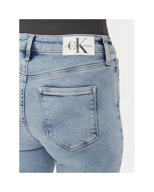 Calvin Klein Blue Jeans J20J222145 Super Skinny Fit