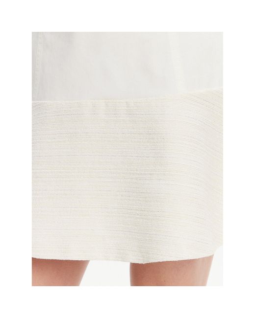 Guess White Minirock W5Gd87 Wh610 Regular Fit