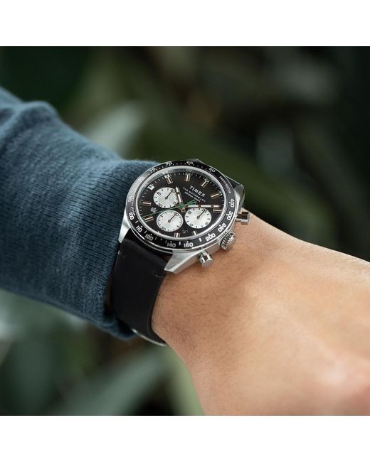 Timex Uhr Waterbury Dive Chronograph Tw2V42500 in Metallic für Herren