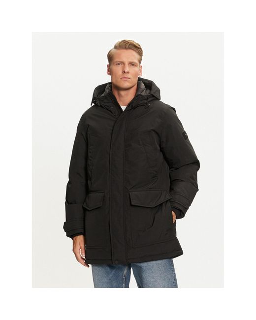 Tommy Hilfiger Daunenjacke Rockie Mw0Mw36595 Regular Fit in Black für Herren