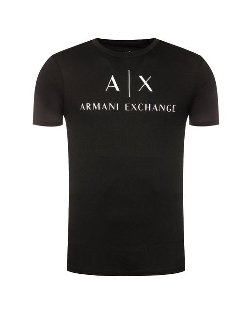 Armani Exchange T-Shirt 8Nztcj Z8H4Z 1200 Slim Fit in Black für Herren