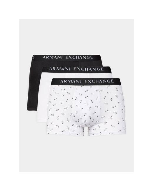 Armani Exchange 3Er-Set Boxershorts 957030 Cc282 11211 in White für Herren