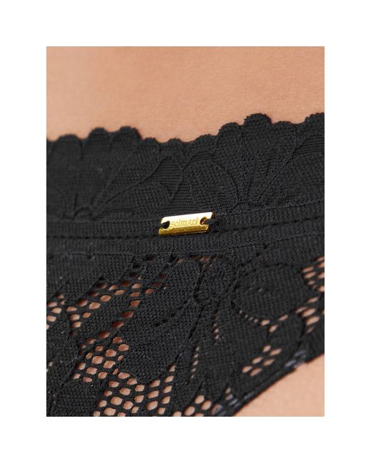 Selmark Black Stringtanga 10901