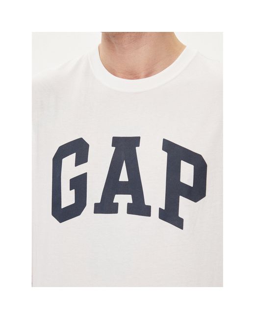 Gap T-Shirt 856659-03 Weiß Regular Fit in White für Herren
