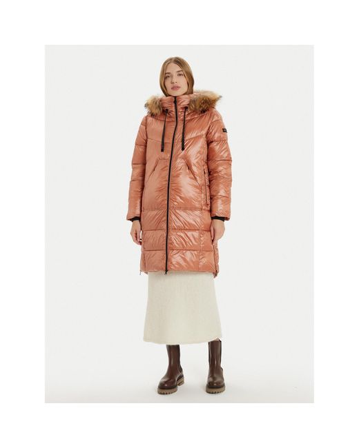 Frieda & Freddies Orange Daunenjacke 3847C Regular Fit