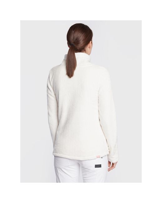 Roxy White Sweatshirt Tundra Erjft04556 Weiß Slim Fit