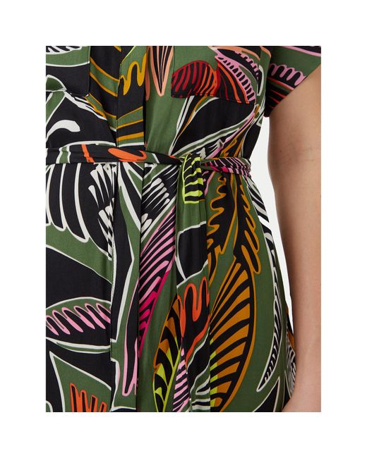 Lola Casademunt Green Hemdkleid Ls2516059 Relaxed Fit