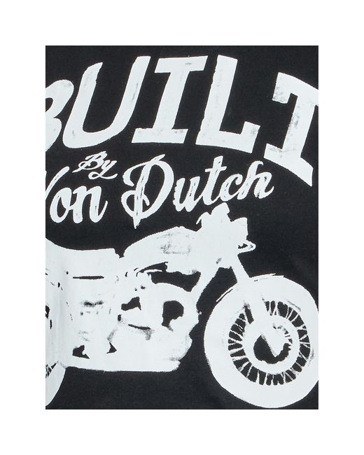 Von Dutch Black T-Shirt Amanda 6 230 056 Regular Fit